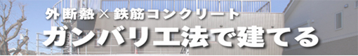 ガンバリ工法で建てる